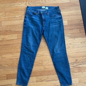 J. Crew women’s Dark Blue Skinny Jeans